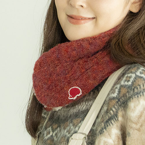 メール便対象商品】ミックスニットネックウォーマー｜スカンジナビアン